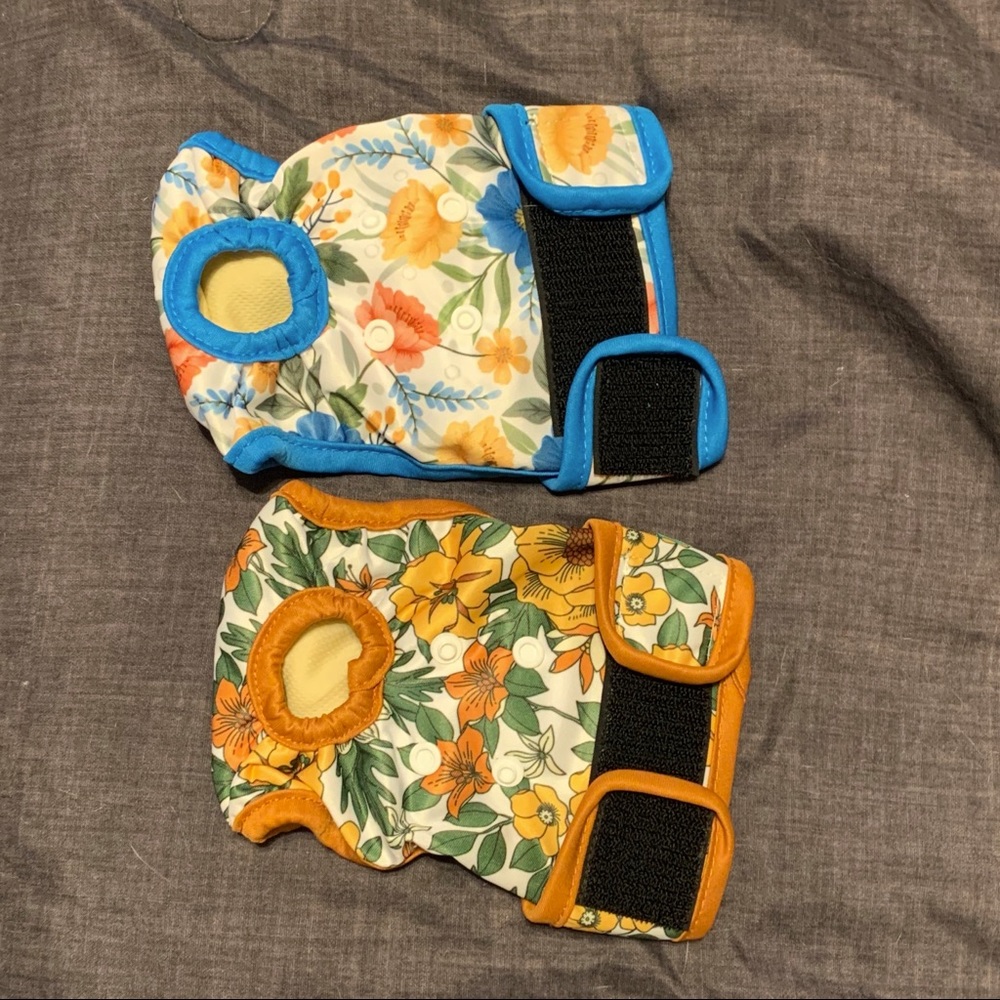 Small Reusable dog diapers